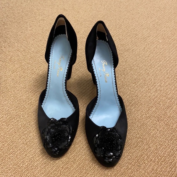 Tracy Reese Sequin Embellished Heels - Picture 1 of 3